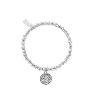 ChloBo Silver Sparkle Moonflower Bracelet