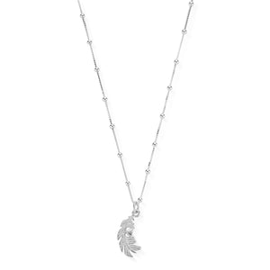 ChloBo Bobble Chain Feather Necklace
