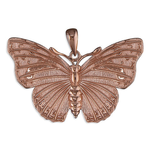 Rose Gold Plated Red Admiral Butterfly