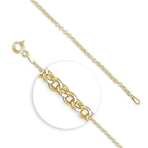 18inch Gold Plated Belcher Chain