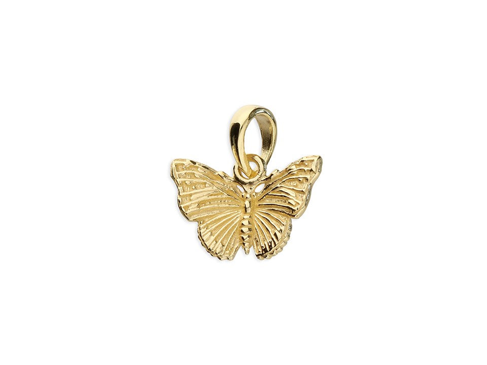18ct Gold Plated Mini Butterfly & Chain