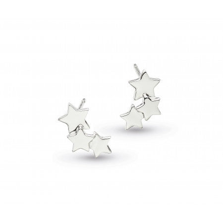 Kit Heath Silver Stargazer Stud Earrings