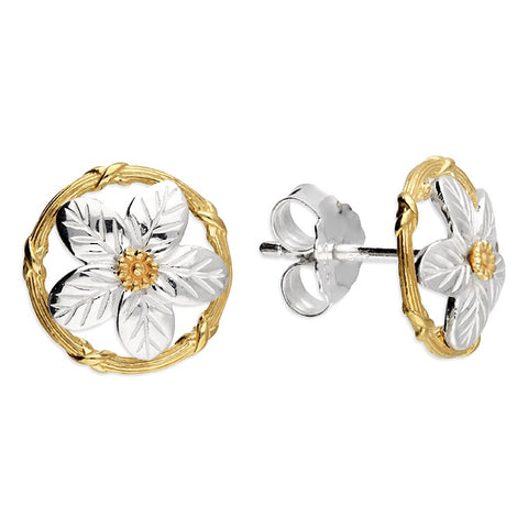 Silver Forget Me Not Studs